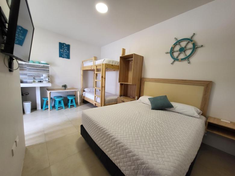 Suite familiar4-Brisamar-Playa Sta Marianita Manta
