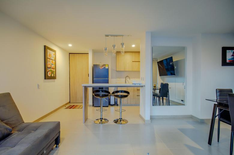 Maravilloso y Amplio, apartamento cerca a Cable Plaza