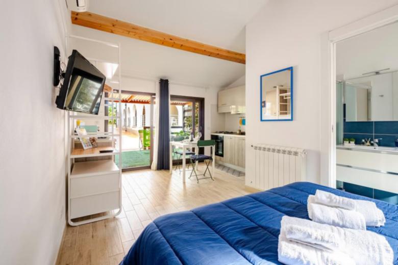 4 Monolocale In Villa con Bici e Barbecue