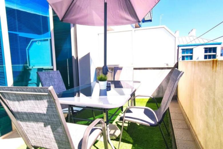 Triplex con terraza