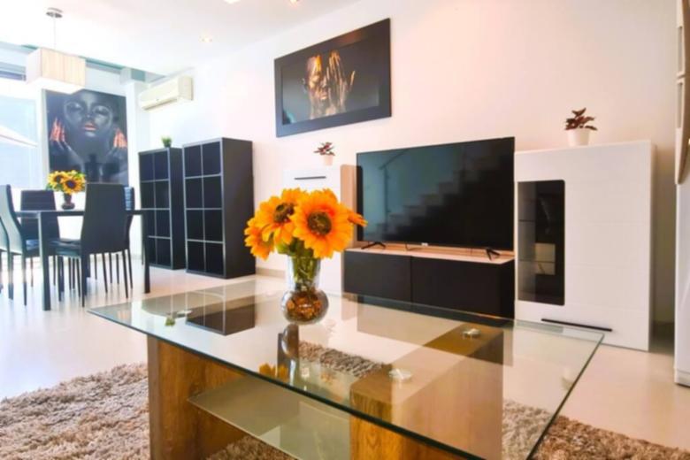 Triplex con terraza