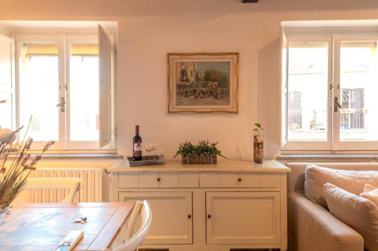 Attic Rione Monti in the heart of Rome  - Colosseo