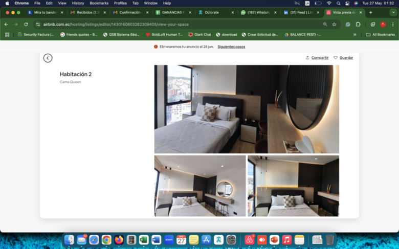 XOE D17 Apartamento 2 dormitorios Xoe magnífico en Quito